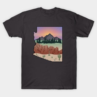 Raised in Arizona T-Shirt